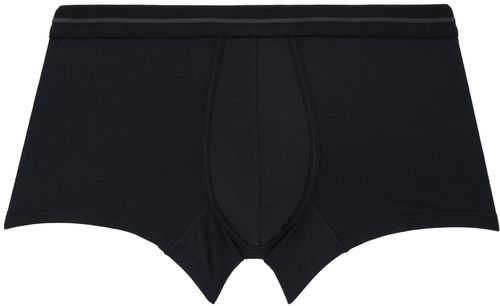 Navy striped boxer briefs