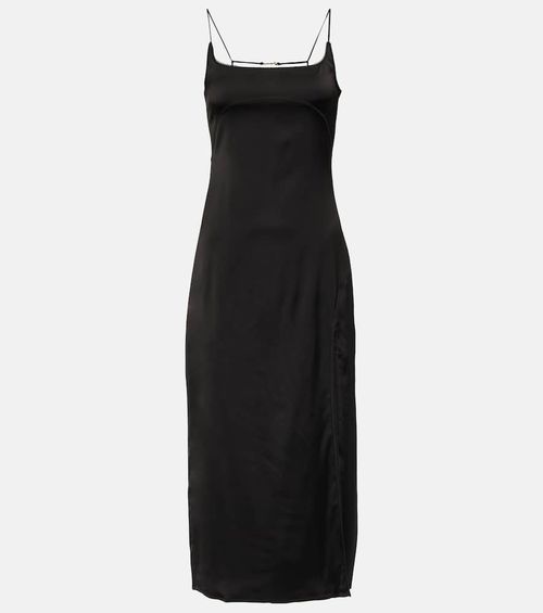 La Robe Notte satin midi dress