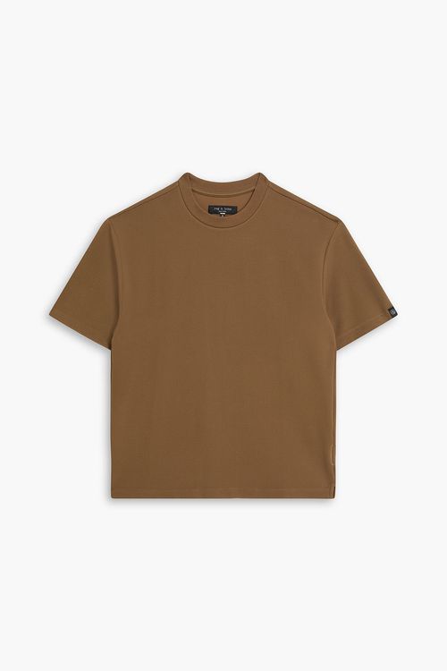 Simon stretch-jersey T-shirt - Brown - XL