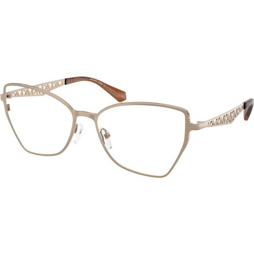 Michael Kors Mujer Michael Kors MK3104 BONDI BEACH 1213 Monturas ópticas Metal Marrón Transparente Cuadrada Norma