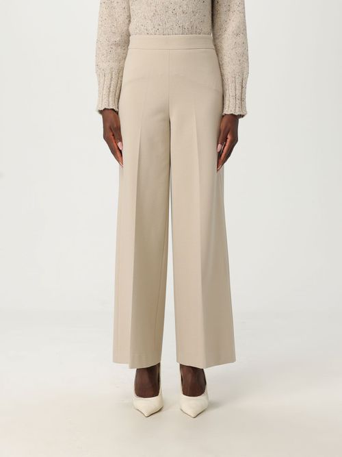 Pants Woman color Beige