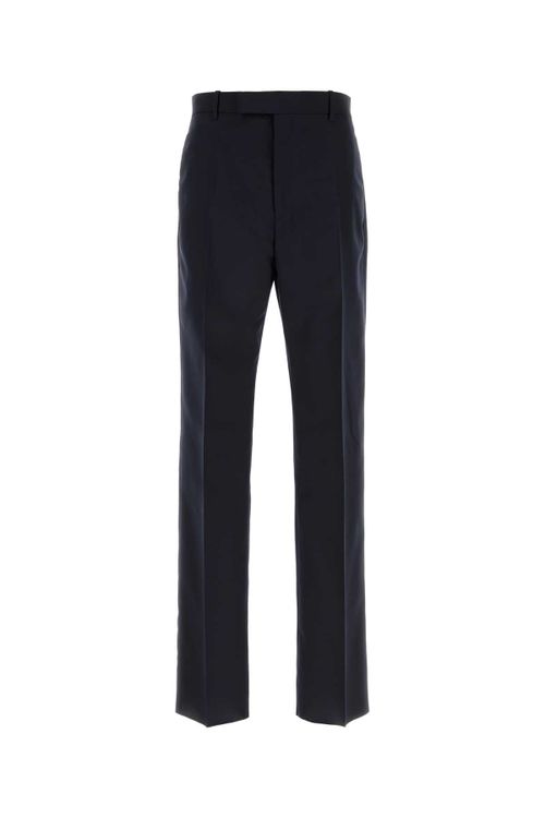 Midnight Blue Wool Pant Exterior: Virgin Pantaloni - Men