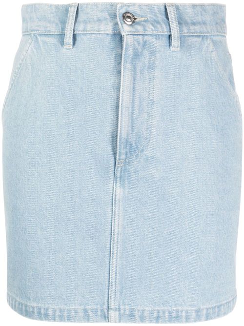 Denim mini skirt - Blue