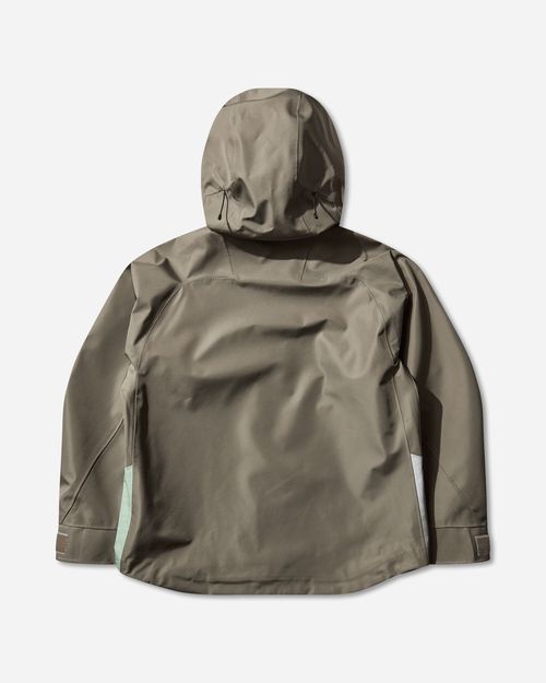 Men s Heldon Nylon Zip Jacket Gray / Khaki