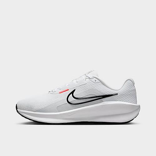 Men's Downshifter 13 Running Shoes (Extra Wide Width) in White/Pure Platinum/Bright Crimson