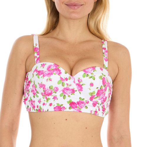 Women's Bikini Top Pink S:- Pink - Online Only