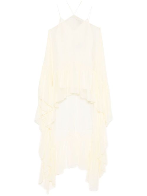 Layered maxi dress - Neutrals