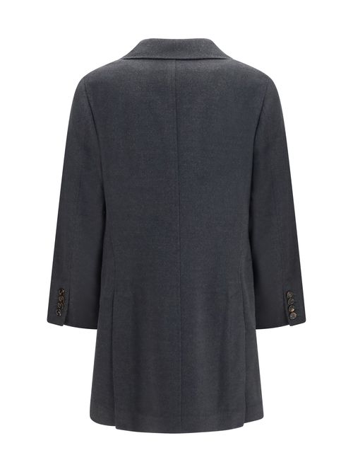 Cashmere Coat — Gray