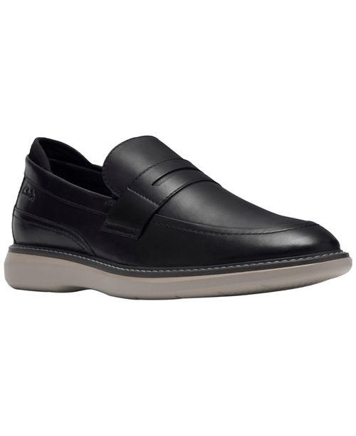 Men's Slip-on Penny Loafers - Black