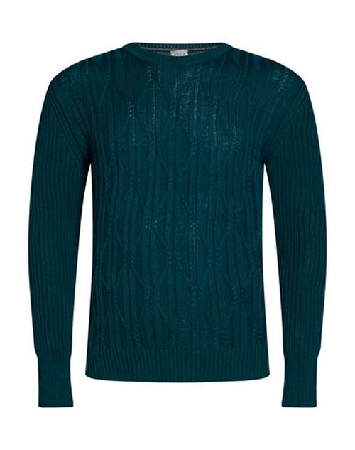 Man Sweater Deep teal Size XXL Merino Wool, Acrylic