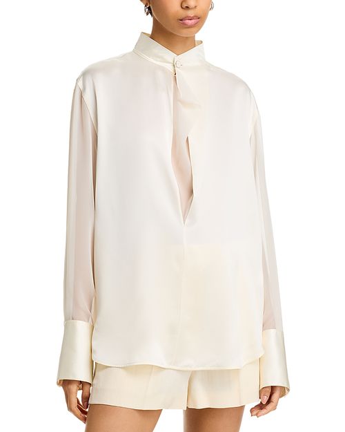 Silk Relaxed Fit Top