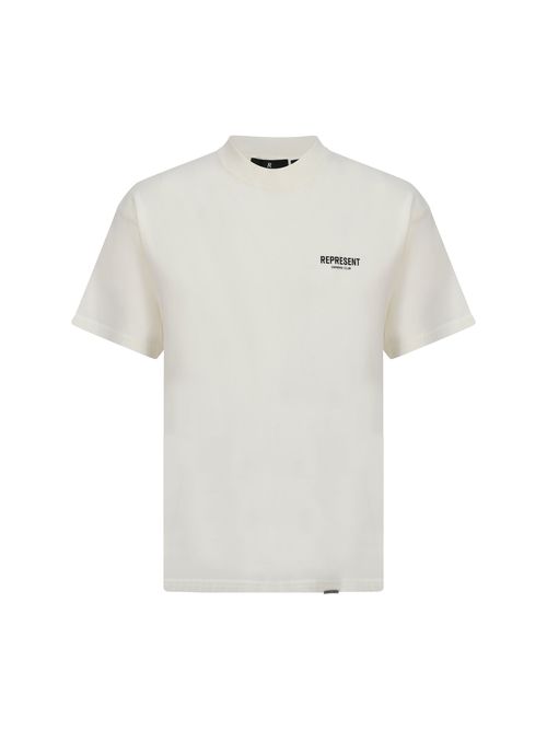 Logo-Embroidered Cotton T-Shirt — White