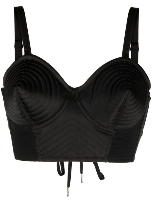 - Conical Corset Cropped Top