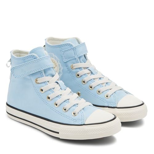 Kids' Chuck Taylor All Star 1v High Top Sneaker Little Kid Shoes (Clear Skies/White)