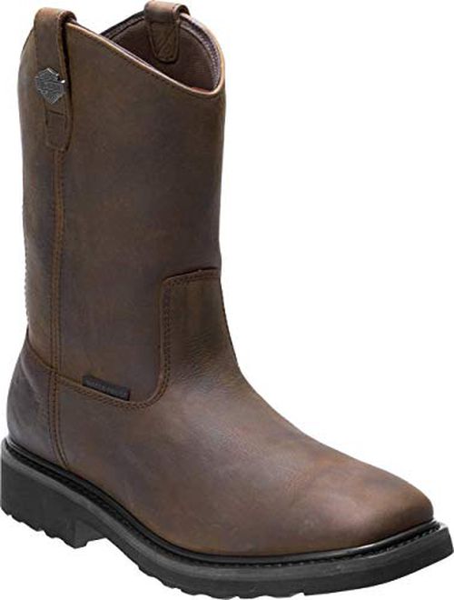 Harley-Davidson Men's Altman Waterproof Leather Motorcycle Western Casual Boot