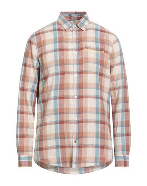 Man Shirt Chocolate brown Size M Cotton