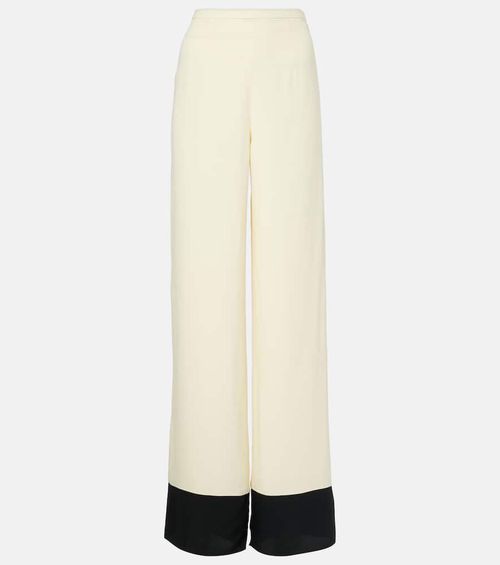 Marlene Corniche high-rise palazzo pants