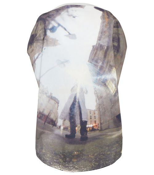 Printed cotton top