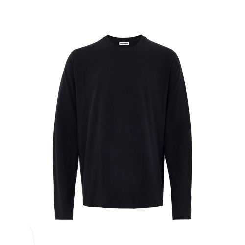 Logo-Embroidered Cotton-Cashmere T-Shirt — Black