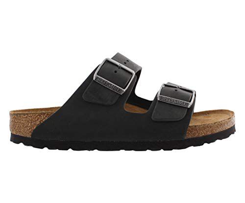 Birkenstock Women's Arizona Double Buckle Cork Sandals Brown
