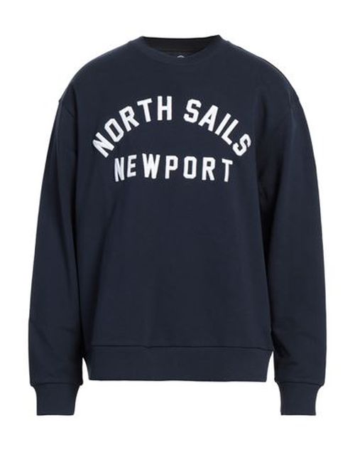 North Sails Man Sweatshirt Midnight blue Size M Cotton