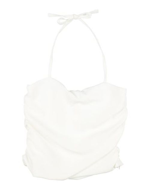 L:ú L:ú By Miss Grant Kid Girl Top Off white Size 14 Polyester, Elastane