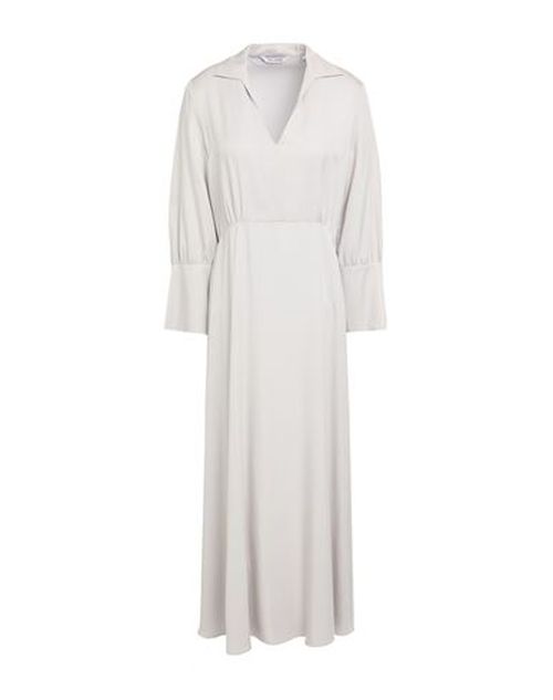 Woman Maxi dress Grey Size 6 Tencel