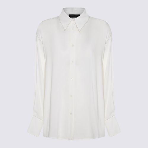 White Viscose Blend Shirt