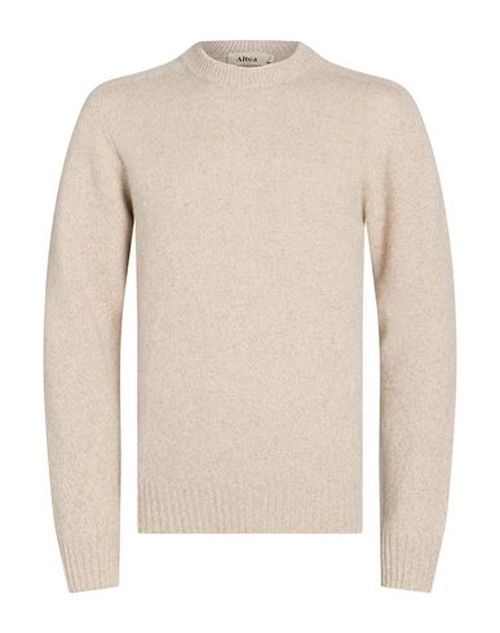 Man Sweater Beige Size XL Virgin Wool, Cashmere