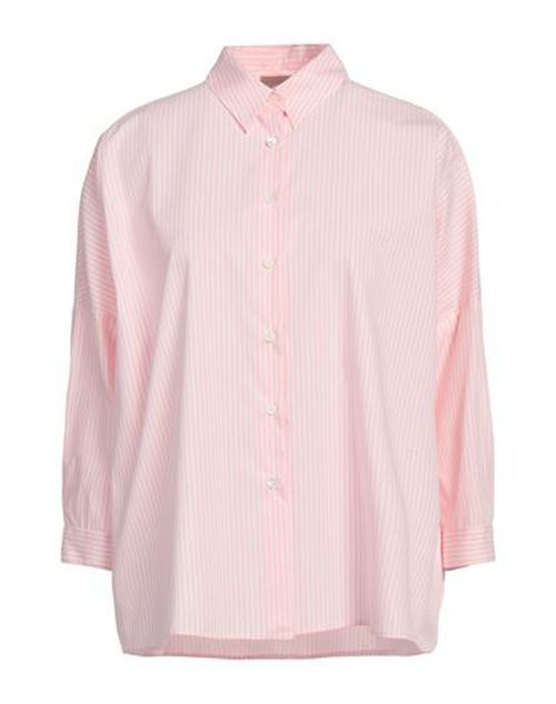 Woman Shirt Pink Size L Cotton