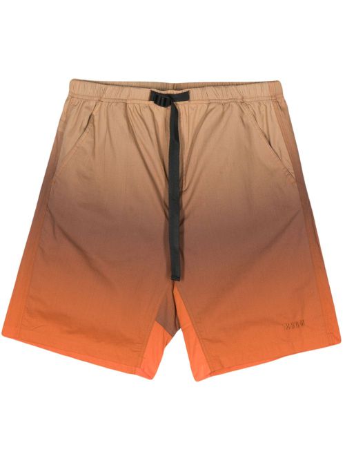 Gradient-effect bermuda shorts - Blue