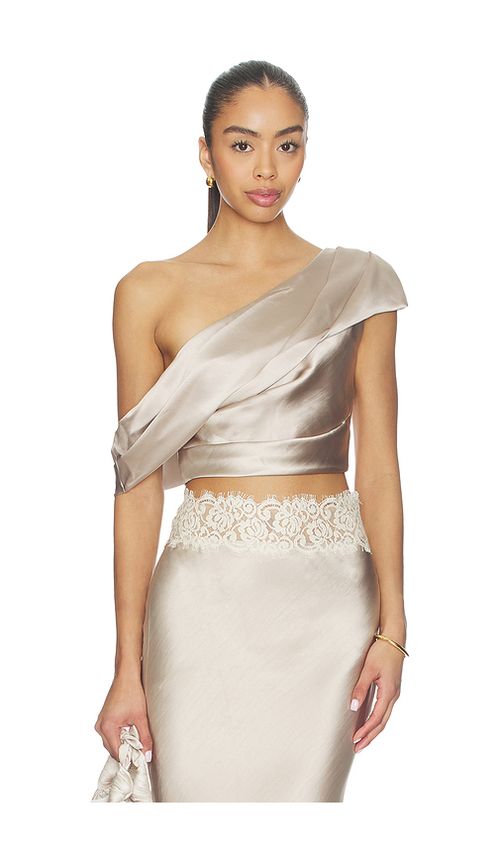 Arcina Ori Anaya Top in Ivory. L. Also in M, S