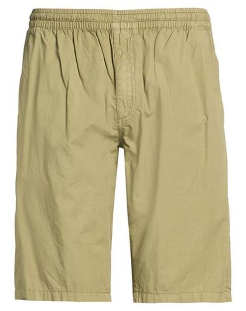 Man Shorts & Bermuda Shorts Military green Size 32 Cotton