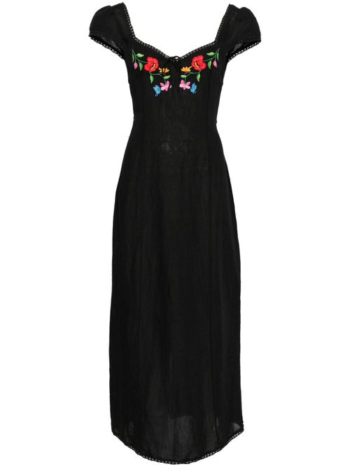 Tahlee midi dress - Black