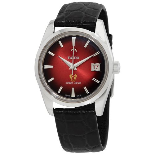 Golden Horse Limited Edition Automatic Red Dial Unisex Watch R33930355