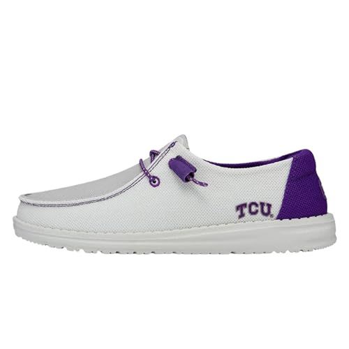 HEYDUDE Women's Wendy NCAA | Womens Shoes | Women's Slip-on Loafers | Comfortable & Light-Weight