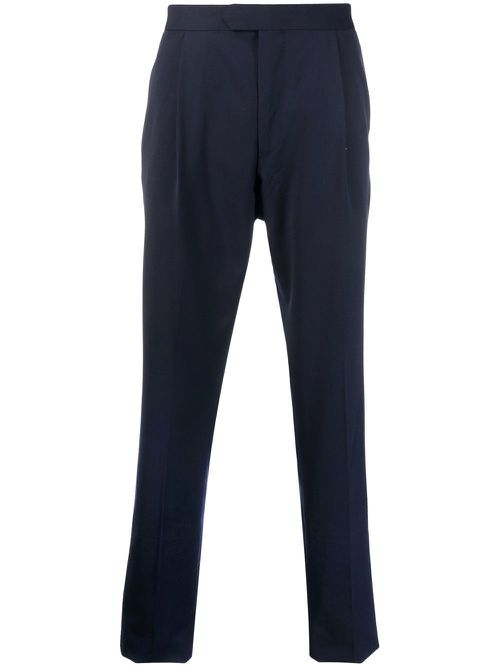 Straight-leg trousers - Blue