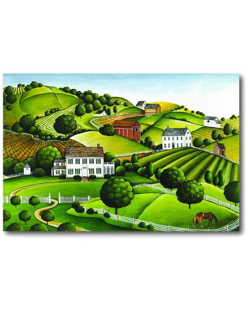 Apple Valley Canvas Wall Art