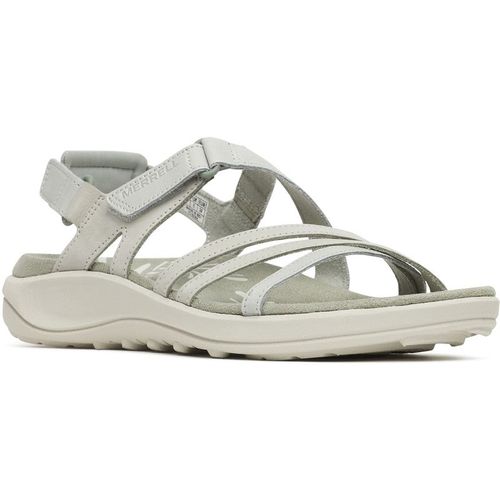Merrell Harbor Backstrap Leather Women's Light Green Sanda