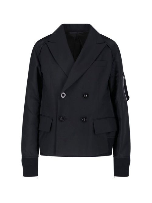 Women's Asymmetrical Layered Jacket