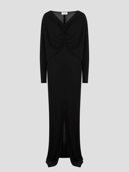 Draped Jersey Dress