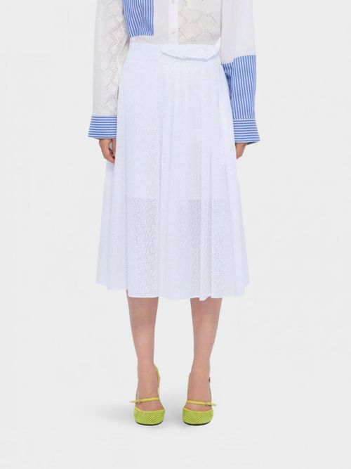 Skirt Woman color Ivory