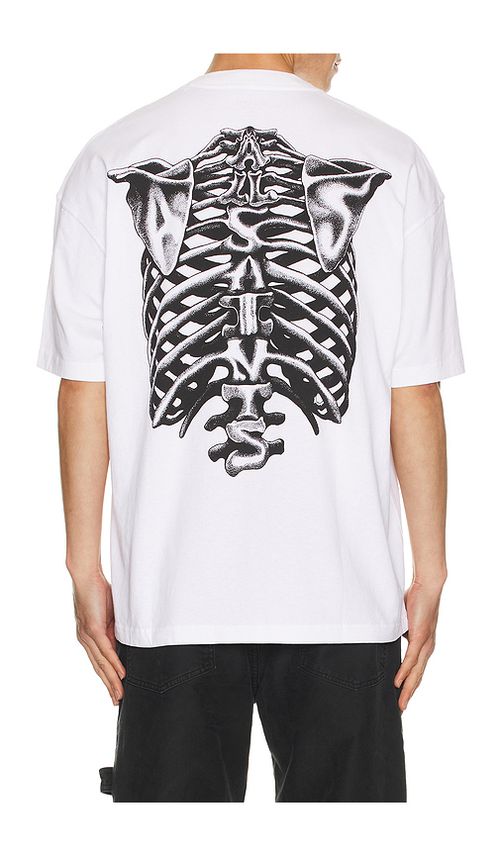 ALLSAINTS Anatomica Crew Tee in White. L. Also in S, M, XL/1X