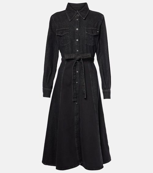 Marseille denim shirt dress
