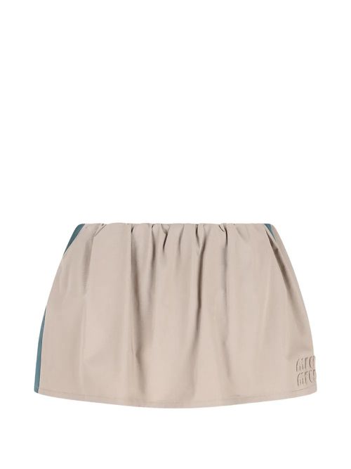 Cotton Miniskirt