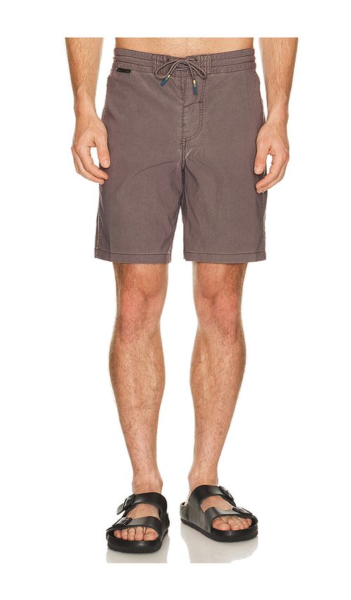 Dark Seas Go To Panel Boardshort in Brown. 36. Also