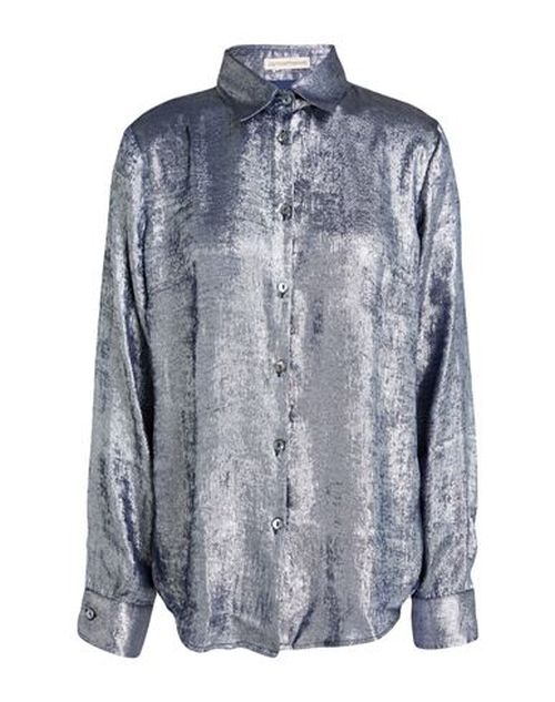Woman Shirt Navy Size 2 Polyester