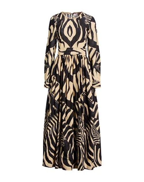 Woman Maxi dress Black Size L Cotton