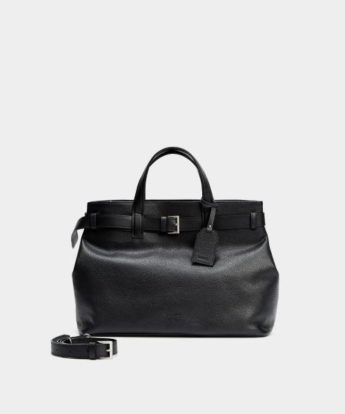 Belt Leather Tote Bag