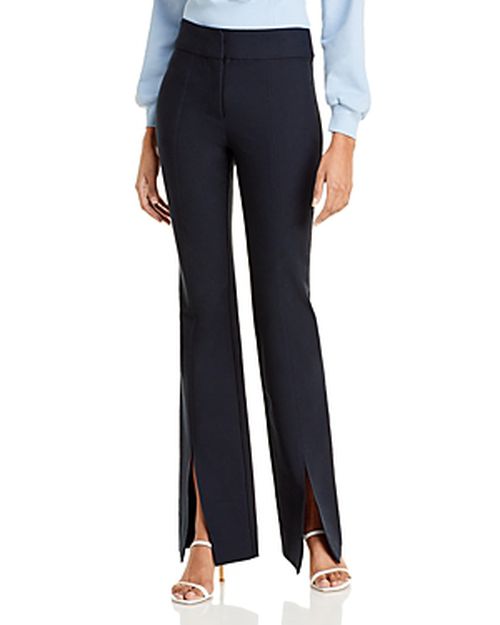 Maeve Slit Hem Flare Pants